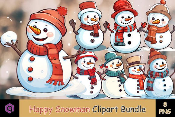 A Business Review of the Happy Snowman Christmas Graphics Bundle