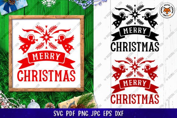 A Festive SVG Graphic for Holiday Product Lines