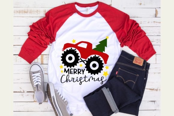 A Festive Truck SVG Graphic for Crafting & Printables