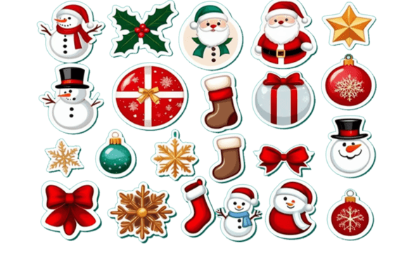 A Modern Christmas Graphic Design Asset for Your Editorial Content