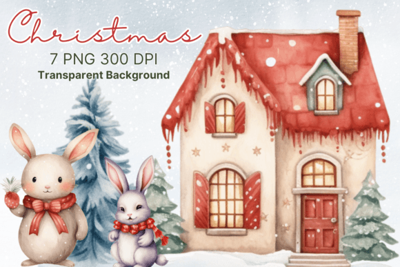 A Watercolor Christmas Clipart Review for Editorial Graphics