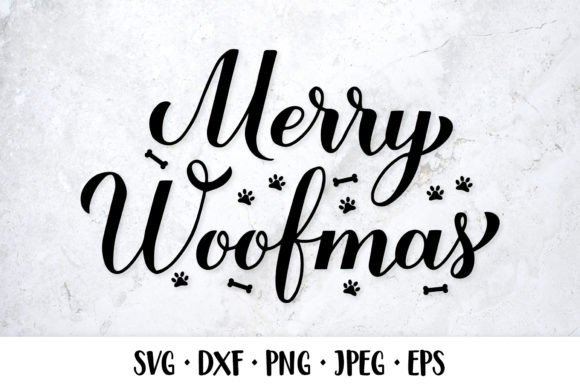 Merry Woofmas: A Playful Graphic for Holiday Content