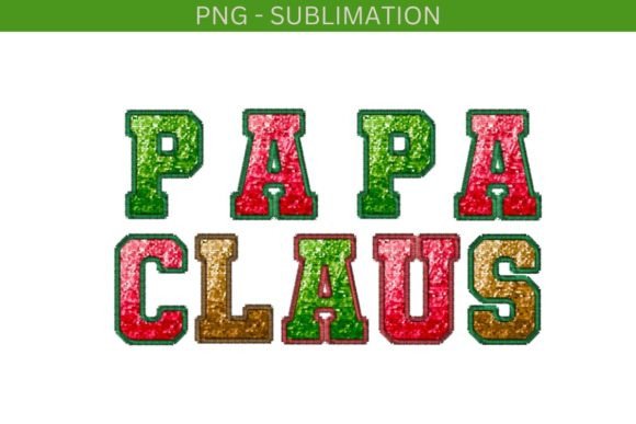 Papa Claus PNG: A Festive Graphic for Christmas Shirts